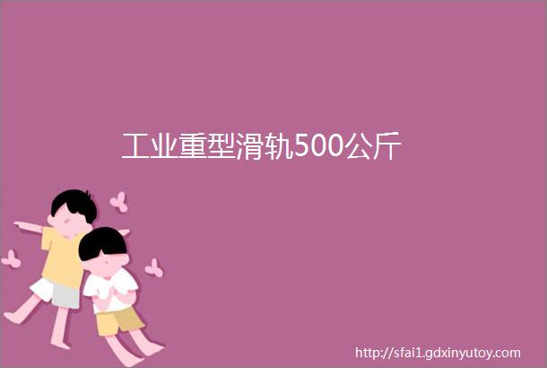 工业重型滑轨500公斤