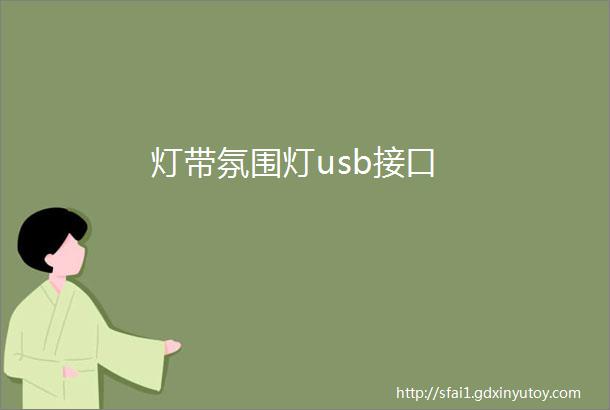 灯带氛围灯usb接口